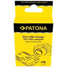 PATONA Slim micro-USB Ladegerät für Sony NP-BX1