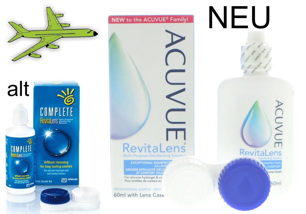 Acuvue RevitaLens MPDS 60ml Probe Urlaubspack