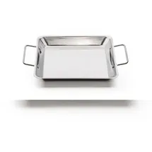 Weis Grillpfännchen 29,7 x 23,2 cm Edelstahl Silber/Weiß