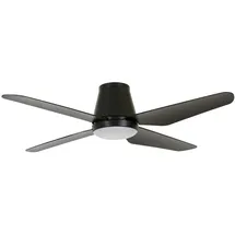 LUCCI AIR Aria CTC 122 cm Deckenventilator schwarz mit LED-Licht