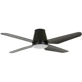 LUCCI AIR Aria CTC 122 cm Deckenventilator schwarz mit LED-Licht