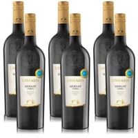 Leonardi Merlot IGT, trocken, sortenreines Weinpaket (6x0,75l)