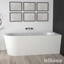 Tellkamp Pio Eckbadewanne 165 x 75,5 cm (0100-055-00-L-AUF/WG)