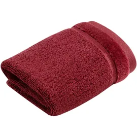 VOSSEN Pure Seiftuch 30 x 30 cm red rock
