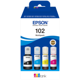 Epson 102 EcoTank-Tintenflasche CMYK