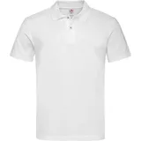 Stedman Piqué Poloshirt weiß L