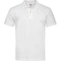Stedman Piqué Poloshirt weiß L