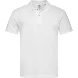 Stedman Piqué Poloshirt weiß L