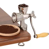 TXYFYP Handgetreidemühle Kornmühle,Handkaffeemühle für Getreide Kaffee Korn Malen,Handmühle Getreidemühle Mohnmühle Schrotmühle Kaffeemühle Nussmühle