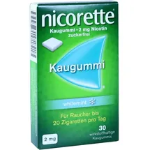 Nicorette Whitemint 2 mg Kaugummi 30 St.