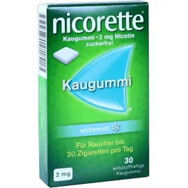 Nicorette Whitemint 2 mg Kaugummi 30 St.