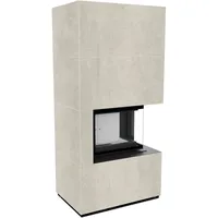 Kratki Floki Box Quarzsinter Naturali Pietra di Savoia Perla Bocciardata