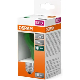 Osram LED-Birne 2,5 W E27 7500 K grün 1 St.