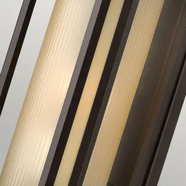 quintiesse Außenwandleuchte Aluminium 38,3 cm E27 IP44 braun