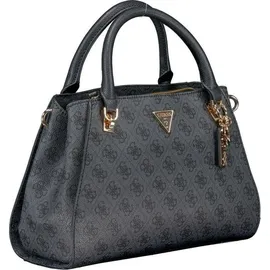 GUESS Noelle Girlfriend Satchel Coal Logo - Einheitsgröße
