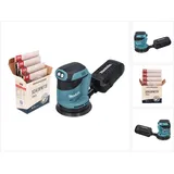 Toolbrothers DBO 180 Z Akku Exzenterschleifer 18 V 125 mm + Toolbrothers SPIDER Netzschleifmittel Set