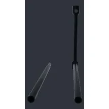KS Tools Verlängerbarer Lkw-Radmutternschlüssel 3-tlg. 32 x 33 mm