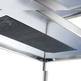 b.pro Servierwagen SW 6 x 4-3 silber 50,0 x 70,0 x 95,0 cm