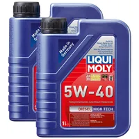 2X LIQUI Moly 1331 Diesel High Tech 5W-40 Motoröl