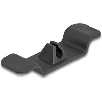 DeLock Kabel-Halteclips Thermoplast Schwarz 3 St. 18447