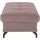 OTTO home Polsterhocker Costello 133 x 47 x 72 cm Polyester Lila
