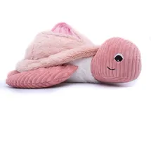 Les Deglingos Plüsch-Schildkröte, Rosa, - Rosa