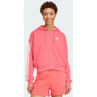 Adidas Essentials 3-Streifen French Terry Kapuzenjacke mango|WEISS M