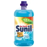 Sunil Vollwaschmittel Kuschelweich 2in1 20 Wäschen, flüssig 4013162028542 , 1 Karton = 8 Flaschen à 1,32 Liter