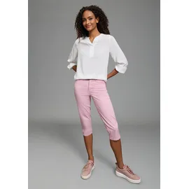 LAURA SCOTT Caprihose Webhose rosa 46