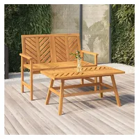 VidaXL Gartenbank 109 cm Massivholz Akazie