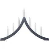 Star Trading - Lichterbogen Pagod, Anthrazit, Holz, 7-flammig, 60cm