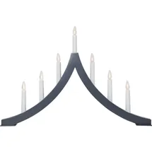 Star Trading - Lichterbogen Pagod, Anthrazit, Holz, 7-flammig, 60cm