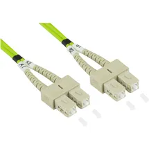 Good Connections Alcasa LW-8075SC5 InfiniBand/Glasfaserkabel 7,5 m SC Grün