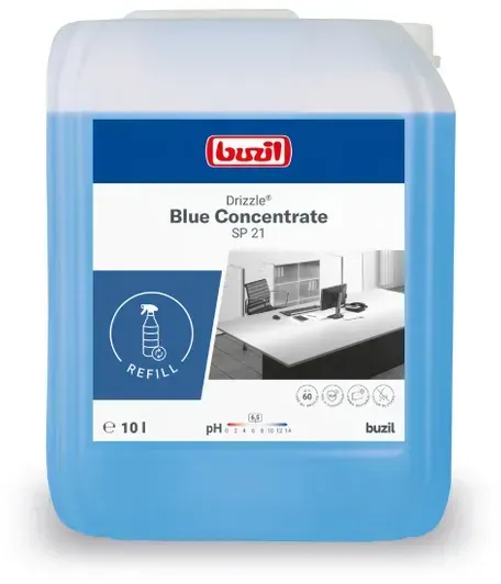 Universalreiniger Buzil SP21 Drizzle blue Concentrate Oberflächenreiniger Konzentrat mit Geruchsblocker