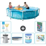 Frame Pool Rund - 305x76 Cm - 7-teilig  S287