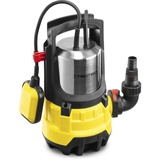 TROTEC Tauchpumpe TWP 11000 ES – Pumpe für Schmutzwasser – Fördermenge 20000 l/h, Leistung 1100 Watt, Eintauchtiefe max. 7 m, Trockenlaufschutz