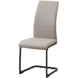 Hti-Living Schwingstuhl SallyP Kunstleder cappuccino