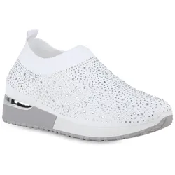 Damen Slip Ons in Weiss