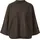 Comma, Strickponcho mit Stehkragen - braun - L