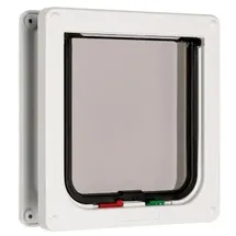 Cat Mate Manuelle Katzenklappe mit 4-Wege-Verriegelung - 235 weiß