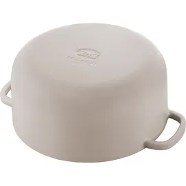 BALLARINI Bellamonte Cocotte 28 cm rund weiß