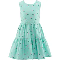 happy girls Sommerkleid HAPPY GIRLS "Mädchenkleid", Mädchen, Gr. 116, EURO-Größen, ice blau, Stoff, 100% Baumwolle, normal, Kleider Sommerkleid