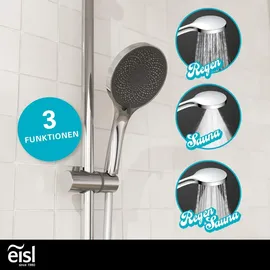 Eisl GRANDE VITA Stangenbrause-Set 1 tlg. Chrom/Anthrazit