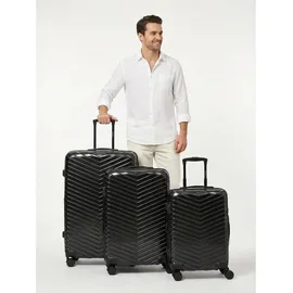 Redolz Essentials 18 Koffer-Set 3-tlg. schwarz/metallic black