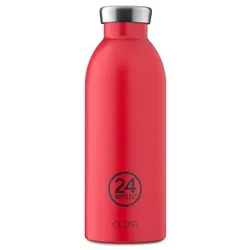 24Bottles Clima Trinkflasche hot red