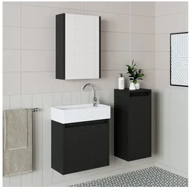roomart Mini-50 4-tlg. Schwarz/Eiche