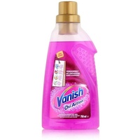 11,98€/L- 3xVanish Oxi Action Fleckenentferner Gel ohne Chlor-bunte Wäsche-750ml