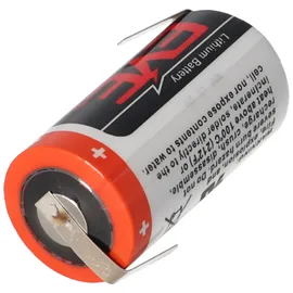Eve CR17335 3V Lithium Batterie mit Lötfahnen oder Lötpaddel auswählbar