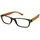 I NEED YOU Lesebrille Feeling, 3,00 Dioptrien, braun-orange