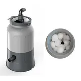 Coil Poolpumpe grau 10,5 l